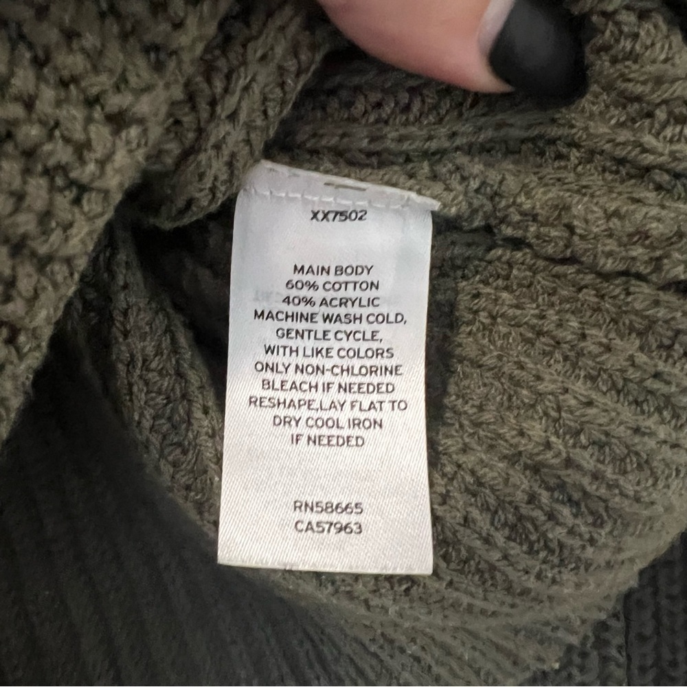 BP. Hunter Green‎ Ribbed Sweater - Picture 5 of 5